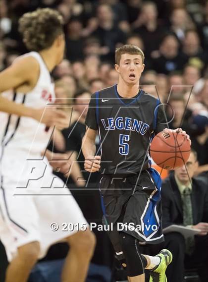 Thumbnail 1 in Eaglecrest vs. Legend (CHSAA 5A Great 8) photogallery.