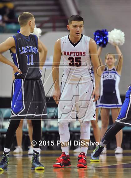 Thumbnail 3 in Eaglecrest vs. Legend (CHSAA 5A Great 8) photogallery.