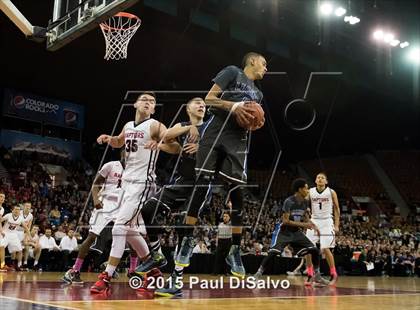 Thumbnail 1 in Eaglecrest vs. Legend (CHSAA 5A Great 8) photogallery.