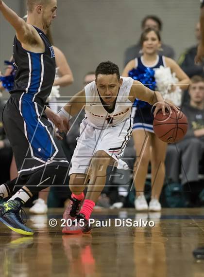 Thumbnail 1 in Eaglecrest vs. Legend (CHSAA 5A Great 8) photogallery.