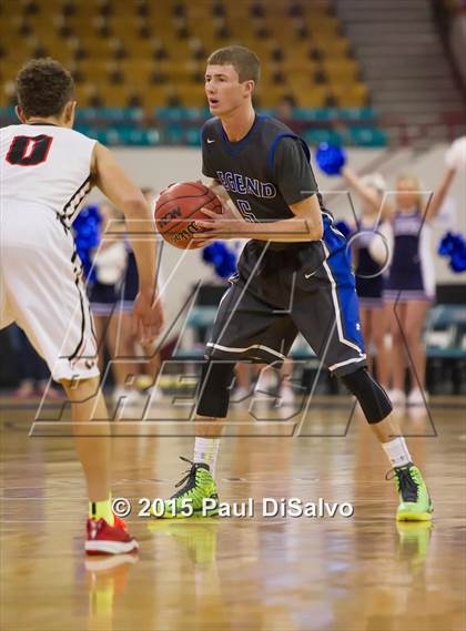 Thumbnail 1 in Eaglecrest vs. Legend (CHSAA 5A Great 8) photogallery.