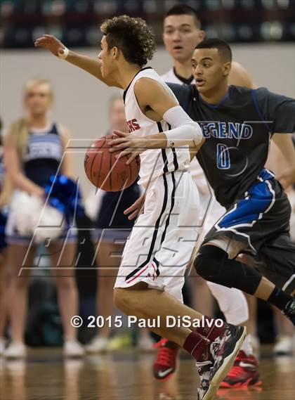 Thumbnail 2 in Eaglecrest vs. Legend (CHSAA 5A Great 8) photogallery.