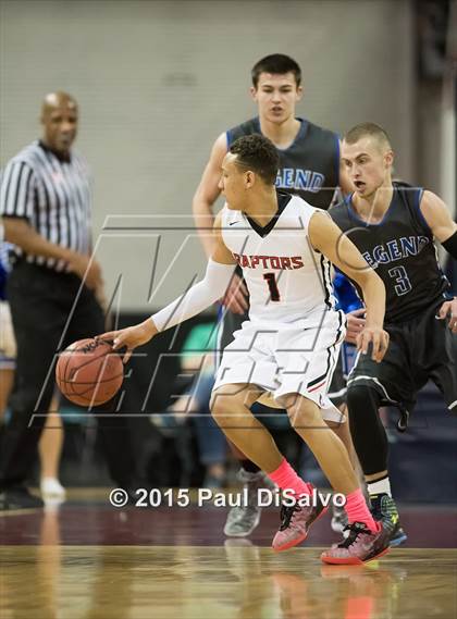 Thumbnail 2 in Eaglecrest vs. Legend (CHSAA 5A Great 8) photogallery.