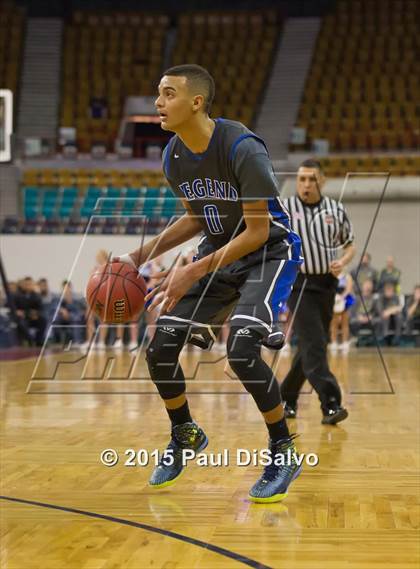 Thumbnail 1 in Eaglecrest vs. Legend (CHSAA 5A Great 8) photogallery.