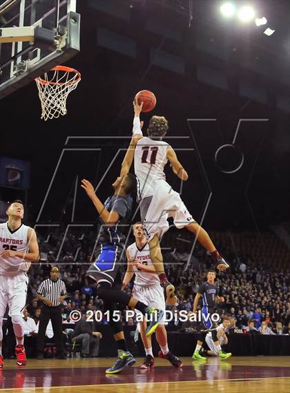 Thumbnail 2 in Eaglecrest vs. Legend (CHSAA 5A Great 8) photogallery.