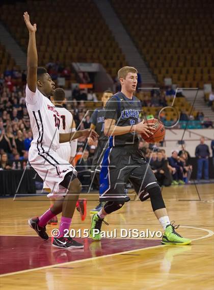 Thumbnail 3 in Eaglecrest vs. Legend (CHSAA 5A Great 8) photogallery.