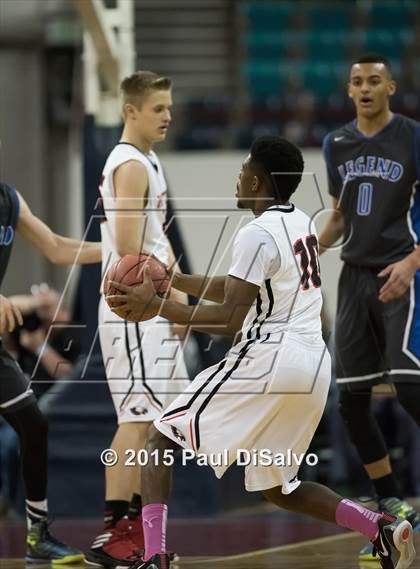 Thumbnail 3 in Eaglecrest vs. Legend (CHSAA 5A Great 8) photogallery.