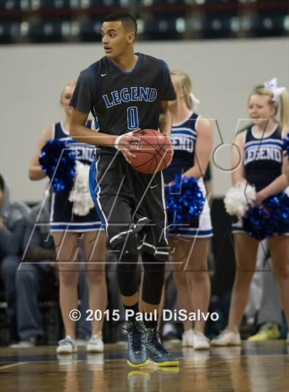 Thumbnail 1 in Eaglecrest vs. Legend (CHSAA 5A Great 8) photogallery.