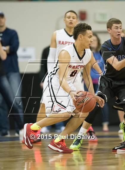 Thumbnail 1 in Eaglecrest vs. Legend (CHSAA 5A Great 8) photogallery.