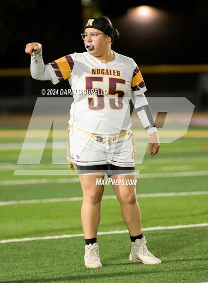 Thumbnail 2 in Nogales vs Mountain Pointe (AIA 5A Division Quarterfinal)  photogallery.