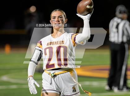 Thumbnail 3 in Nogales vs Mountain Pointe (AIA 5A Division Quarterfinal)  photogallery.