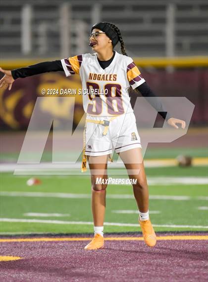 Thumbnail 3 in Nogales vs Mountain Pointe (AIA 5A Division Quarterfinal)  photogallery.