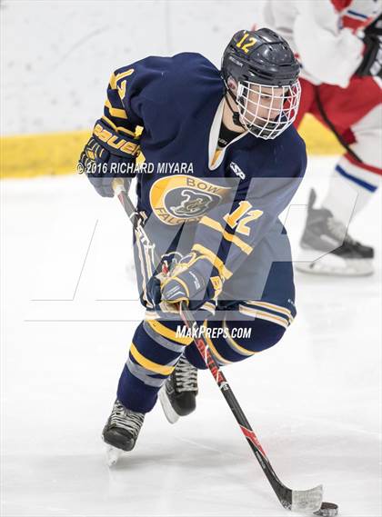 Thumbnail 2 in Bow vs Trinity (Manchester Christmas Classic) photogallery.