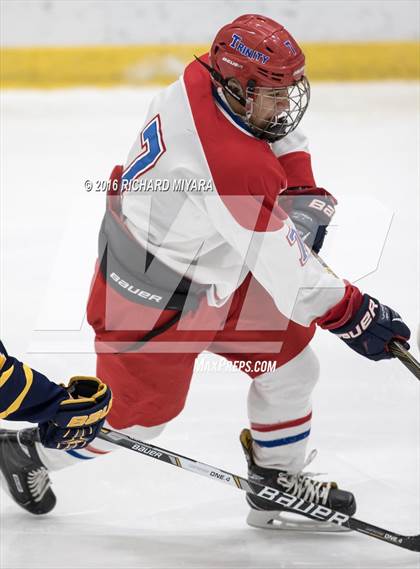 Thumbnail 3 in Bow vs Trinity (Manchester Christmas Classic) photogallery.