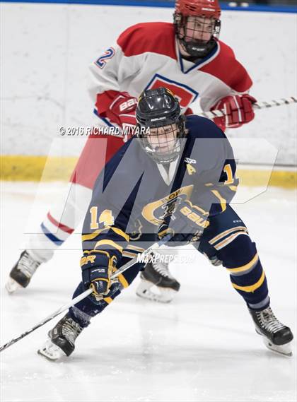 Thumbnail 3 in Bow vs Trinity (Manchester Christmas Classic) photogallery.