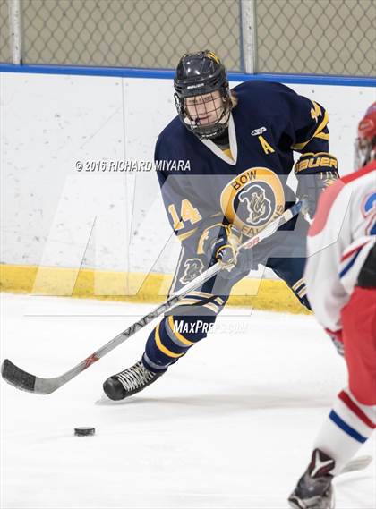 Thumbnail 3 in Bow vs Trinity (Manchester Christmas Classic) photogallery.