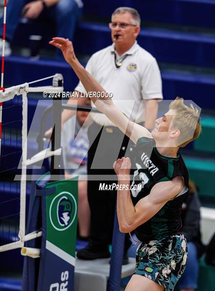 Thumbnail 3 in Mountain Vista vs. Littleton Public Schools (CHSAA 5A Round 2) photogallery.