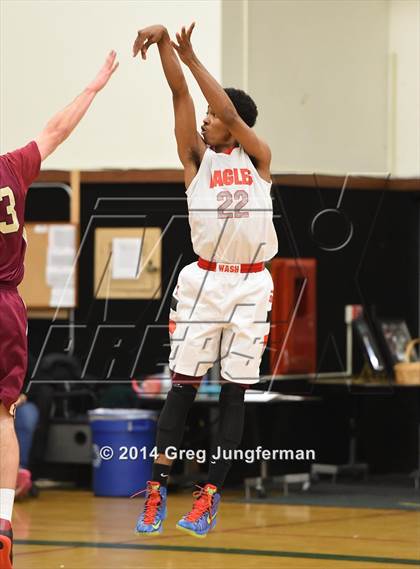 Thumbnail 1 in Washington vs. Cardinal Newman photogallery.