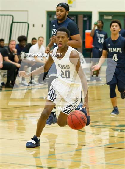 Thumbnail 1 in La Joya Community vs Tempe (Horizon Holiday Hoops Tournament) photogallery.
