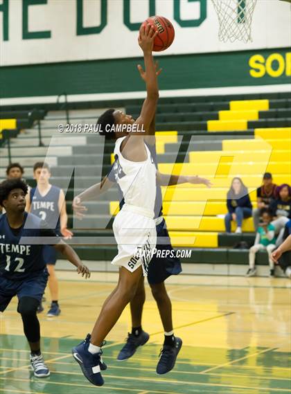 Thumbnail 2 in La Joya Community vs Tempe (Horizon Holiday Hoops Tournament) photogallery.