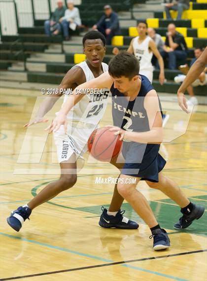 Thumbnail 3 in La Joya Community vs Tempe (Horizon Holiday Hoops Tournament) photogallery.