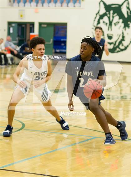 Thumbnail 1 in La Joya Community vs Tempe (Horizon Holiday Hoops Tournament) photogallery.