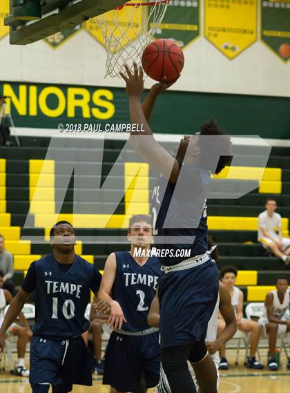 Thumbnail 1 in La Joya Community vs Tempe (Horizon Holiday Hoops Tournament) photogallery.
