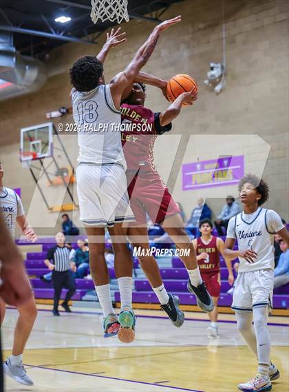Thumbnail 1 in Golden Valley vs. Venture Academy (Joe Bowers Memorial Tournament) photogallery.