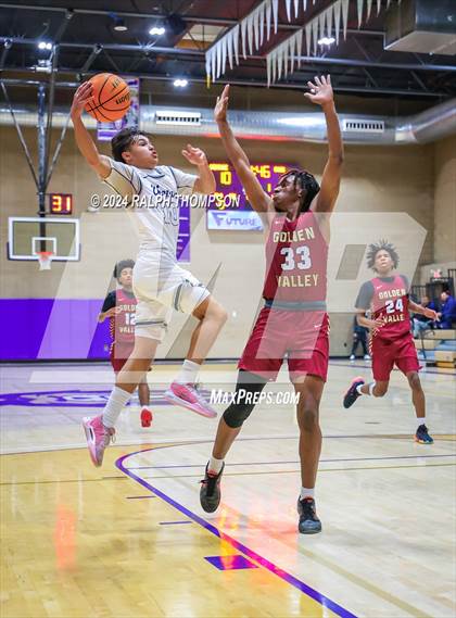 Thumbnail 2 in Golden Valley vs. Venture Academy (Joe Bowers Memorial Tournament) photogallery.