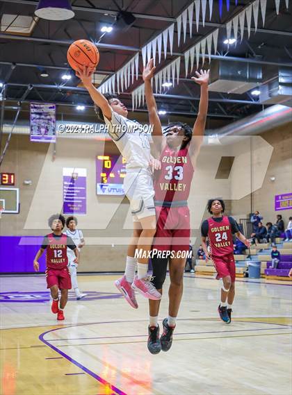Thumbnail 3 in Golden Valley vs. Venture Academy (Joe Bowers Memorial Tournament) photogallery.