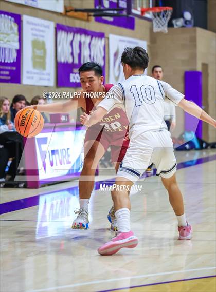 Thumbnail 1 in Golden Valley vs. Venture Academy (Joe Bowers Memorial Tournament) photogallery.