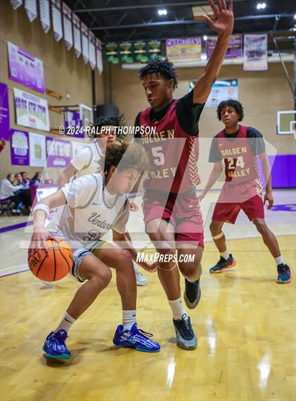 Thumbnail 1 in Golden Valley vs. Venture Academy (Joe Bowers Memorial Tournament) photogallery.