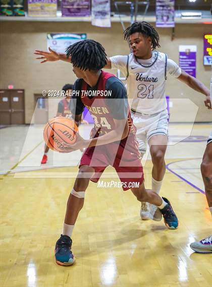 Thumbnail 1 in Golden Valley vs. Venture Academy (Joe Bowers Memorial Tournament) photogallery.