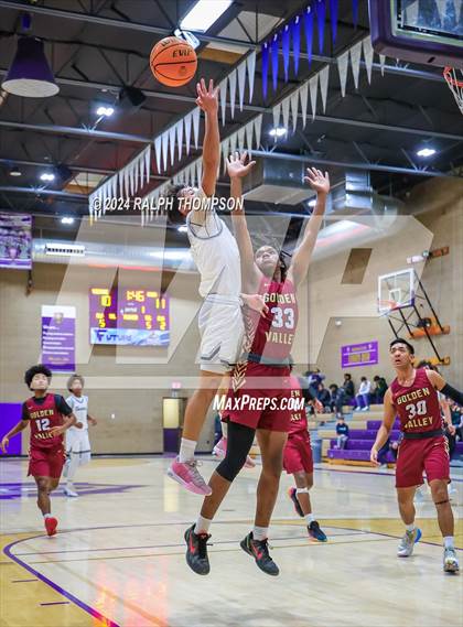 Thumbnail 2 in Golden Valley vs. Venture Academy (Joe Bowers Memorial Tournament) photogallery.