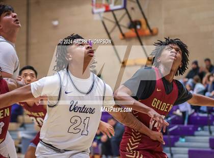 Thumbnail 1 in Golden Valley vs. Venture Academy (Joe Bowers Memorial Tournament) photogallery.