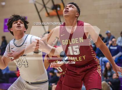 Thumbnail 2 in Golden Valley vs. Venture Academy (Joe Bowers Memorial Tournament) photogallery.