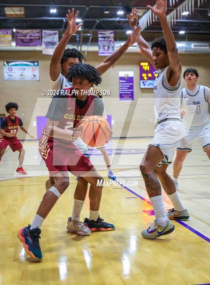Thumbnail 2 in Golden Valley vs. Venture Academy (Joe Bowers Memorial Tournament) photogallery.