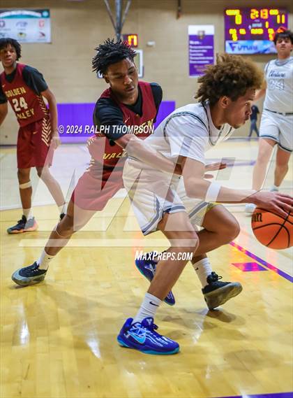 Thumbnail 2 in Golden Valley vs. Venture Academy (Joe Bowers Memorial Tournament) photogallery.