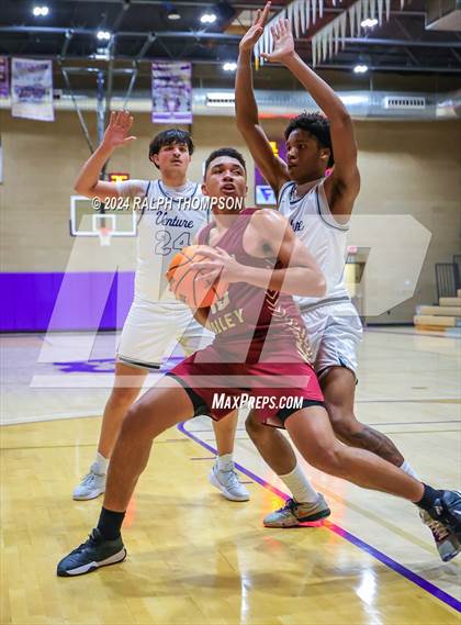 Thumbnail 3 in Golden Valley vs. Venture Academy (Joe Bowers Memorial Tournament) photogallery.