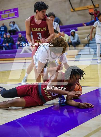Thumbnail 1 in Golden Valley vs. Venture Academy (Joe Bowers Memorial Tournament) photogallery.