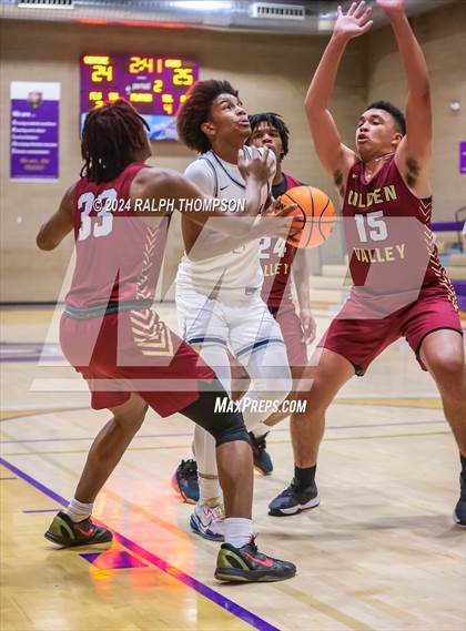 Thumbnail 2 in Golden Valley vs. Venture Academy (Joe Bowers Memorial Tournament) photogallery.