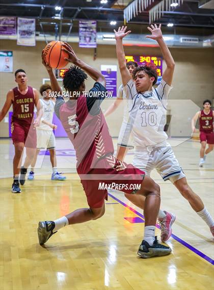 Thumbnail 3 in Golden Valley vs. Venture Academy (Joe Bowers Memorial Tournament) photogallery.