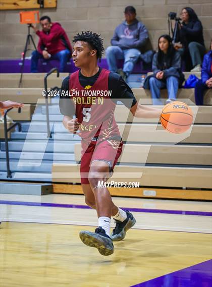 Thumbnail 3 in Golden Valley vs. Venture Academy (Joe Bowers Memorial Tournament) photogallery.