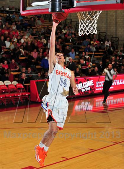 Thumbnail 1 in Bishop Gorman vs. Orange Lutheran (Nike Extravaganza) photogallery.