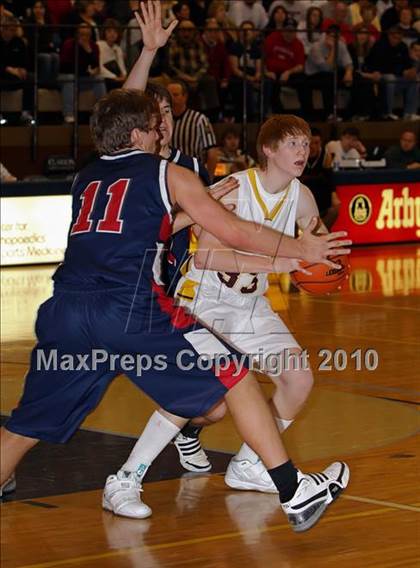 Thumbnail 1 in  DuBois Central Catholic vs Elk County Catholic (PIAA District 9 A Finals)  photogallery.