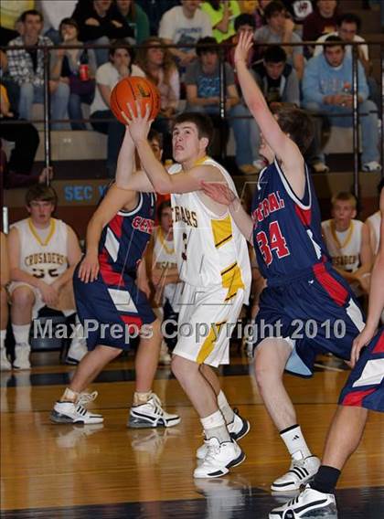Thumbnail 2 in  DuBois Central Catholic vs Elk County Catholic (PIAA District 9 A Finals)  photogallery.