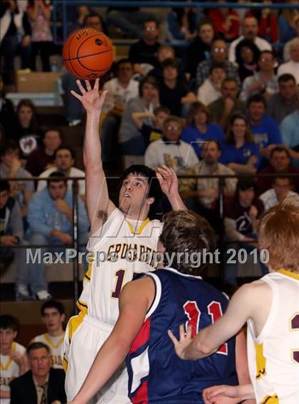 Thumbnail 1 in  DuBois Central Catholic vs Elk County Catholic (PIAA District 9 A Finals)  photogallery.