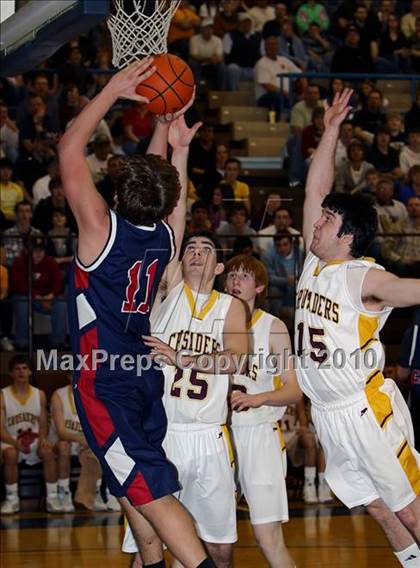 Thumbnail 2 in  DuBois Central Catholic vs Elk County Catholic (PIAA District 9 A Finals)  photogallery.