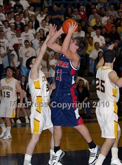 Thumbnail 1 in  DuBois Central Catholic vs Elk County Catholic (PIAA District 9 A Finals)  photogallery.