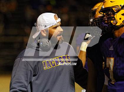Thumbnail 1 in Meigs County vs. Trousdale County (TSSAA Division I Class 2A Semifinal) photogallery.